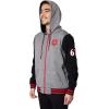 imageUltra Game Mens NBA Official Full Zip Fleece Hoodie Letterman Varsity JacketTeam Color