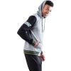 imageUltra Game Mens NBA Official Full Zip Fleece Hoodie Letterman Varsity JacketTeam Color