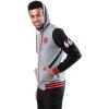 imageUltra Game Mens NBA Official Full Zip Fleece Hoodie Letterman Varsity JacketTeam Color