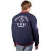 imageUltra Game Mens NBA Official Game Time Varsity JacketTeam Color 23