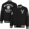 imageUltra Game Mens NBA Official Game Time Varsity JacketTeam Color 23