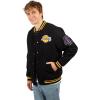 imageUltra Game Mens NBA Official Game Time Varsity JacketTeam Color 23