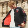 imageUltra Game Mens NBA Official Game Time Varsity JacketTeam Color 23