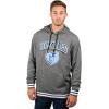 imageUltra Game Mens NBA Official MVP Super Soft Pullover Hoodie SweatshirtHeather Charcoal