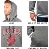imageUltra Game Mens NBA Official MVP Super Soft Pullover Hoodie SweatshirtHeather Charcoal