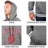 imageUltra Game Mens NBA Official MVP Super Soft Pullover Hoodie SweatshirtHeather Charcoal