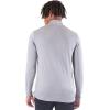 imageUltra Game Mens NBA Official Quarter Zip Long Sleeve Pullover TShirtHeather Charcoal