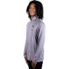 imageUltra Game Mens NBA Official Quarter Zip Long Sleeve Pullover TShirtHeather Charcoal