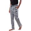 imageUltra Game Mens NBA Official Sleepwear Super Soft Flannel Pajama Loungewear PantsBrooklyn Nets