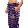 imageUltra Game Mens NBA Official Sleepwear Super Soft Flannel Pajama Loungewear PantsLos Angeles Lakers