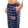 imageUltra Game Mens NBA Official Sleepwear Super Soft Flannel Pajama Loungewear PantsNew York Knicks