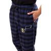 imageUltra Game Mens NBA Official Sleepwear Super Soft Flannel Pajama Loungewear PantsUtah Jazz