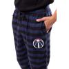 imageUltra Game Mens NBA Official Sleepwear Super Soft Flannel Pajama Loungewear PantsWashington Wizards