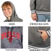 imageUltra Game Mens NBA Official Soft Fleece Hoodie Pullover SweatshirtHeather Charcoal