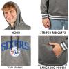imageUltra Game Mens NBA Official Soft Fleece Hoodie Pullover SweatshirtHeather Charcoal