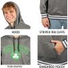 imageUltra Game Mens NBA Official Soft Fleece Hoodie Pullover SweatshirtHeather Charcoal