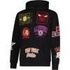 imageUltra Game Mens NBA Official Soft Fleece Pullover Hoodie SweatshirtBlack