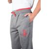 imageUltra Game Mens NBA Official Super Soft Active Jogger SweatpantsHeather Charcoal
