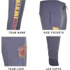 imageUltra Game Mens NBA Official Super Soft Active Jogger SweatpantsHeather Charcoal18