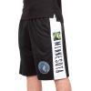 imageUltra Game Mens NBA Official Super Soft Active Workout Basketball Training ShortsMinnesota Timberwolves