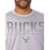 imageUltra Game Mens NBA Official Super Soft Long Sleeve TShirtHeather Gray