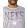 imageUltra Game Mens NBA Official Super Soft Long Sleeve TShirtHeather Gray