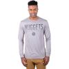 imageUltra Game Mens NBA Official Super Soft Long Sleeve TShirtHeather Gray