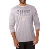 imageUltra Game Mens NBA Official Super Soft Long Sleeve TShirtHeather Gray