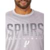 imageUltra Game Mens NBA Official Super Soft Long Sleeve TShirtHeather Gray