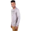 imageUltra Game Mens NBA Official Super Soft Long Sleeve TShirtHeather Gray