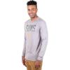 imageUltra Game Mens NBA Official Super Soft Long Sleeve TShirtHeather Gray