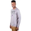 imageUltra Game Mens NBA Official Super Soft Long Sleeve TShirtHeather Gray