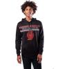 imageUltra Game Mens NBA Official Super Soft Midtown Hoodie Pullover SweatshirtBlack