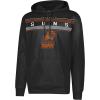 imageUltra Game Mens NBA Official Super Soft Midtown Hoodie Pullover SweatshirtBlack