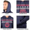 imageUltra Game Mens NBA Official Super Soft Midtown Hoodie Pullover SweatshirtBlack