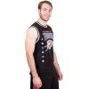 imageUltra Game Mens NBA Official Super Soft Sleeveless Tank Top Muscle TShirtBlack