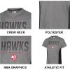 imageUltra Game Mens NBA Official Super Soft Supreme TShirtCharcoal Heather