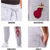 imageUltra Game Mens NBA Official Super Soft Team Jogger SweatpantsHeather Charcoal