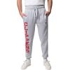imageUltra Game Mens NBA Official Super Soft Team Jogger SweatpantsHeather Gray