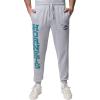 imageUltra Game Mens NBA Official Super Soft Team Jogger SweatpantsHeather Gray