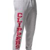 imageUltra Game Mens NBA Official Super Soft Team Jogger SweatpantsHeather Gray