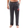 imageUltra Game Mens Sleepwear Super Soft Pajama Loungewear PantsHeather Charcoal