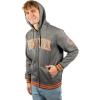 imageUltra Game Mens Soft Fleece Full Zip Jacket HoodieHeather Charcoal