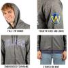 imageUltra Game Mens Soft Fleece Full Zip Jacket HoodieHeather Charcoal