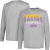 imageUltra Game NBA Adult Men TShirt Supreme Long Sleeve Pullover Tee Shirt GrayGray