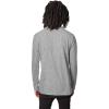 imageUltra Game NBA Adult Men TShirt Supreme Long Sleeve Pullover Tee Shirt GrayGray