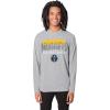 imageUltra Game NBA Adult Men TShirt Supreme Long Sleeve Pullover Tee Shirt GrayGray