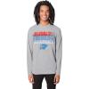 imageUltra Game NBA Adult Men TShirt Supreme Long Sleeve Pullover Tee Shirt GrayGray
