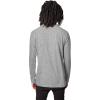 imageUltra Game NBA Adult Men TShirt Supreme Long Sleeve Pullover Tee Shirt GrayGray