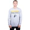 imageUltra Game NBA Adult Men TShirt Supreme Long Sleeve Pullover Tee Shirt GrayGray